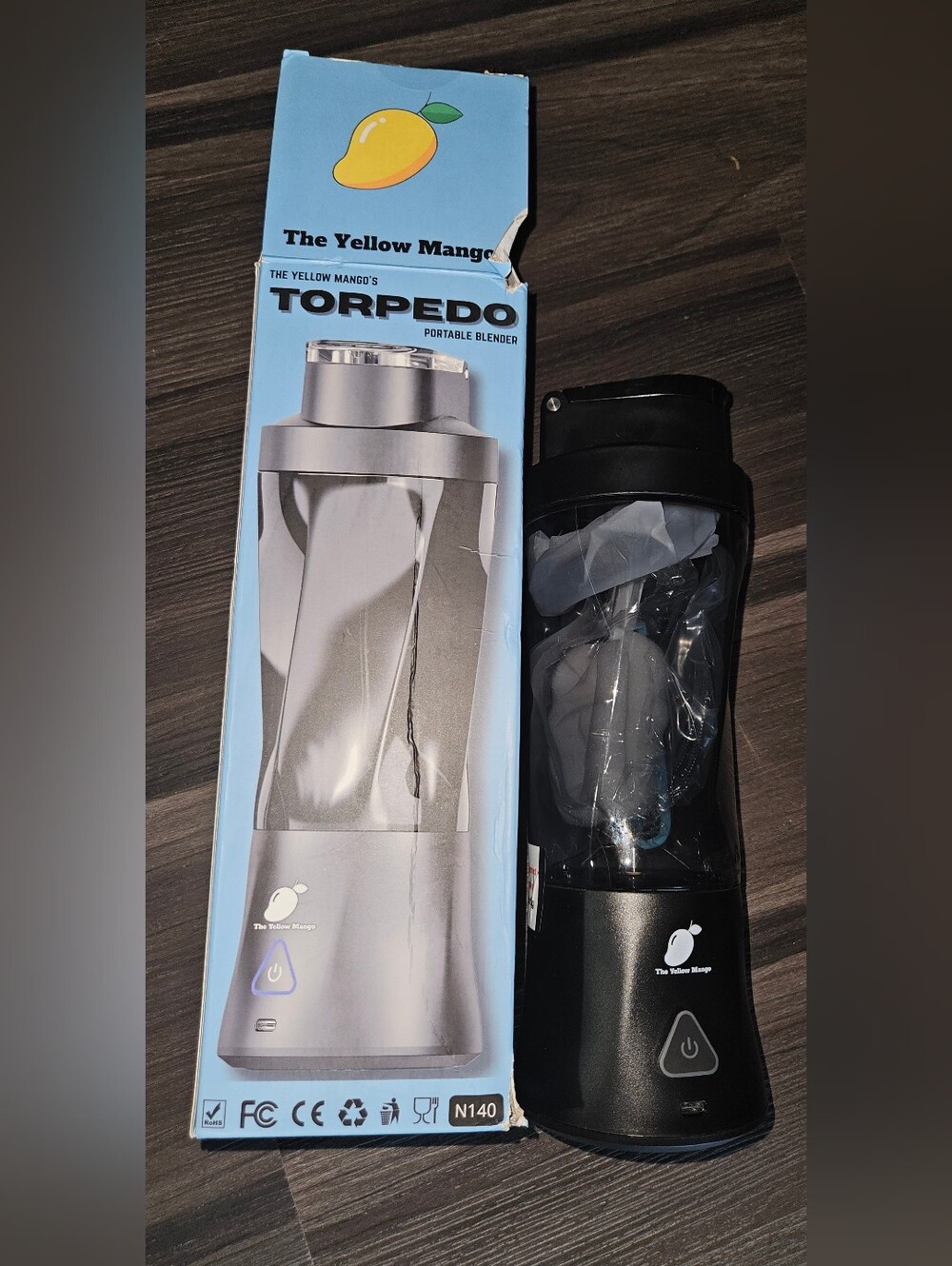 Torpedo Portable Blender - Black